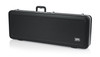 Gator GC-ELECTRIC-LED Deluxe Molded Electric Guitar Case (GC-ELECTRIC-LED) featuring a durable ABS exterior, plush padded interior, heavy-duty latches, and built-in LED lighting for safe nighttime access and superior instrument protection.