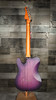 Schecter PT Special Electric Guitar in Purple Burst Pearl finish - single-cut body with black pickguard, dual pickups, and modern Tele-style design
