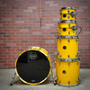 Mapex SATURN EVOLUTION WORKHORSE 5 PIECE SHELL PACK WITHOUT SNARE Tuscan Yellow