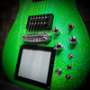 Cort MBM-2 Manson Electric Guitar w/ Kaoss Pad and Sustainiac Electric Guitar w/ Hard Case - Alien Sparkle | Musician Madness