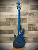 Schecter C-4 GT Bass - Satin Trans Blue w/ Black Racing Stripe (B-Stock) (708) | Musician Madness