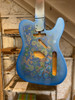 Fender Original 1968 Blue Flower Electric Guitar (Refinished) 