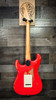 Vintage V6 ICON Electric Guitar ~ Distressed Firenza Red Used