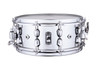 Mapex Black Panther Cyrus 14" x 6" Snare Drum – Chrome (BPNST4601CN) featuring a steel shell, chrome finish, and powerful projection with crisp, articulate response.
