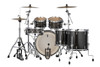 The PDP Equinox BPDLE628XFB 5-Piece Shell Pack features all-maple shells with a sleek Satin Black finish and classic PDP/DW hardware. Designed for balanced warmth, punchy attack, and versatile musicality, this limited Concept Series kit includes pro-grade features such as True-Pitch tension rods and durable mountsâ€”ideal for drummers seeking premium tone and stylish performance on stage or in the studio.