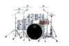 Mapex Saturn Evolution Workhorse Shell Pack 5-Piece - Iridium Silver (SE628XMPD)
