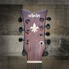 Schecter Regulo Caro-7 Acoustic Acoustic-Electric Guitar - Satin Black - Open Box (3719) | Musician Madness