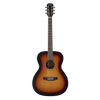 The Austin AA25OSSB Acoustic Orchestra Guitar features a comfortable mid-sized body that delivers balanced tone with clear mids and smooth highs. Finished in a classic Satin Sunburst, it provides an easy-playing neck and reliable tuningâ€”making it a great choice for students, casual players, and anyone wanting a comfortable, versatile acoustic guitar.