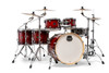 The Mapex Armory AR628SFUVNR Studioease Shell Pack features fast tom configurations with hybrid birch/maple shells to deliver punchy attack, rich warmth, and controlled resonance. Finished in a striking Red Onyx Burst with high-gloss depth, this kit includes SONIClear bearing edges for easy tuning and enhanced head-to-shell contactÃ¢â‚¬â€ideal for studio recording, live performance, and modern drummers seeking both power and precision.