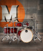 The Mapex Armory AR628SFUVNR Studioease Shell Pack features fast tom configurations with hybrid birch/maple shells to deliver punchy attack, rich warmth, and controlled resonance. Finished in a striking Red Onyx Burst with high-gloss depth, this kit includes SONIClear bearing edges for easy tuning and enhanced head-to-shell contactâ€”ideal for studio recording, live performance, and modern drummers seeking both power and precision.