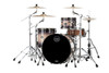 Mapex Saturn Evolution Hybrid Organic Rock 3-Piece Shell Pack (No Snare) - Exotic Violet Burst (SE426XHBPZ) | Musician Madness