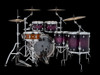 Mapex Saturn VI Exotic Studioease 5-Piece Shell Pack - Royal Purple Burst (SR628XUZXP) | Musician Madness