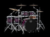 Mapex Saturn VI Exotic Studioease 5-Piece Shell Pack - Royal Purple Burst (SR628XUZXP) | Musician Madness