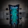 Schecter Solo Standard Ocean Blue Burst Burl Electric Guitar (3959) | Musician Madness