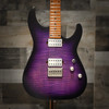 Schecter C-1 Standard Plus Transparent Purple Burst Electric Guitar (3935) | Musician Madness