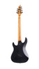 Cort KX Series Multi-Scale 7-String Electric Guitar in Open Pore Black finish – solid-body extended-range design with fanned frets and dual humbuckers