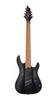 Cort KX Series Multi-Scale 7-String Electric Guitar in Open Pore Black finish â€“ solid-body extended-range design with fanned frets and dual humbuckers