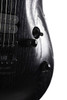 Cort KX Series Evertune Double Cutaway Electric Guitar in Open Pore Black finish – solid-body design with Evertune bridge, dual humbuckers, and modern ergonomic contour