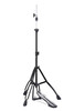 Mapex H410EB 400 Series Hi-Hat Stand in Black â€“ lightweight double-braced hi-hat stand with smooth pedal action, adjustable height, and durable black finish
