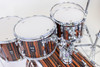 Sonor AQ2 150th Anniversary Shell Set – High Gloss Ebony Veneer (AQ2-Sonor ANN-WMCEBN) featuring hybrid maple/birch shells, chrome hardware, and limited-edition anniversary badging