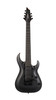 Cort KX707 EverTune 7-String Electric Guitar in Open Pore Black finish with EMG 707 pickups and EverTune bridge.