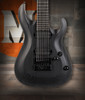 Cort KX707 EverTune 7-String Electric Guitar in Open Pore Black finish with EMG 707 pickups and EverTune bridge.
