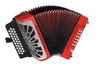 Hohner Compadre FBbEb Accordion - Red w/ Gig Bag (COFR-N)