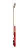 Cort Artisan Series C5 Deluxe Bass Guitar (5 String) - Candy Red | Musician Madness