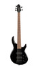 Cort C5DELUXEBK Artisan Series C5 Deluxe 5-String Bass Guitar in Black finish with Bartolini pickups and active EQ.