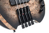 Cort SPACE4SDB Artisan Series Space 4 Bass Guitar in Star Dust Black finish with Nordstrand pickups and active 3-band EQ.