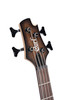 Cort C4PLUSOVMHABB Artisan Series C4 Plus OVMH 4-String Bass Guitar in Antique Brown Burst finish with Bartolini MK-1 pickups and active EQ.
