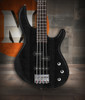 Cort ACTIONPJOPB Action PJ 4-String Bass Guitar in Open Pore Black finish with PJ pickup configuration and active EQ controls.