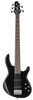 Cort ACTIONBASSVPLUSBK Action 5-String Bass Guitar in Black finish with active 2-band EQ and solid mahogany body.