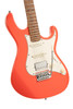 Cort G200SE Electric Guitar in Scarlet Red finish with HSS pickups and contoured body design.