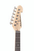 Washburn SDFTB Sonamaster Deluxe Electric Guitar in sleek Trans Black finish featuring contoured body, dual single-coil pickups, and Washburn craftsmanship â€“ available at Musician Madness.