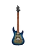 Cort KX300OPCB KX Series Electric Guitar in Open Pore Cobalt Burst finish featuring mahogany body, dual humbuckers, and sleek modern design â€“ available at Musician Madness.