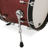 PDP PDCC1803OE Classic Bop Kit 4-piece drum set in Ox Blood finish with Ebony hoops featuring maple shells, vintage tone, and compact jazz design - available at Musician Madness.