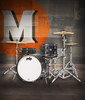PDP Classic Kit - 22" Kick, Ebony w/ Ebony Hoops (PDCC2213EE) | Musician Madness