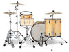 PDP PDCC2213NW Classic Kit 4-piece drum set in Natural finish with Walnut hoops featuring maple shells, 22" kick drum, and vintage-inspired design - available at Musician Madness.