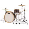 PDP Classic Kit - 26" Kick, Walnut w/ Natural Hoops (PDCC2613WN) | Musician Madness