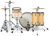 PDP Concept Classic Shell Pack, 3pc, 26" Natural w/ Walnut Hoops (PDCC2613NW) | Musician Madness