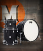 PDP Concept Classic Shell Pack, 3pc, 26" Ebony w/ Ebony Hoops (PDCC2613EE) | Musician Madness