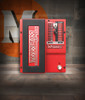 Digitech Whammy 2-Mode Pitch Shift Effect Pedal with red chassis and expression treadle — designed for dynamic pitch bends and harmonizing effects for electric guitar.