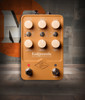 Universal Audio UA-ENIGMATIC Enigmatic '82 Overdrive Special Amplifier Emulation Pedal featuring UAFX design, dual footswitches, and boutique amp tone modeling.