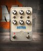 Universal Audio ASTRA Modulation Pedal featuring dual footswitches, UAFX design, and authentic analog-style modulation effects for chorus, flanger, and tremolo tones.
