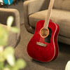 Washburn WD100DL Dreadnought Mahogany Acoustic Guitar w/ Gigbag (WD100DLTWRK-A-U) | Musician Madness