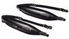 Hohner 44 In. x 4 In. Leather & Velvet Accordion Straps X-Large w/ Back Strap (ACC15-BLK/BLK) | Musician Madness