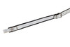 Hohner 44 In. x 4 In. Leather & Velvet Accordion Straps X-Large w/ Back Strap (ACC17-WHT/BLK) | Musician Madness
