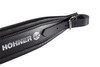 Hohner 42 In. x 3 In. All Leather Deluxe Accordion Straps - Black (ACC22-REG-BLK-DX) | Musician Madness