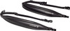 Hohner 44 In. x 3.5 In. All Leather Deluxe Accordion Straps X-Large w/Back Strap - Black (ACC23-XL-BLK-DX) | Musician Madness
